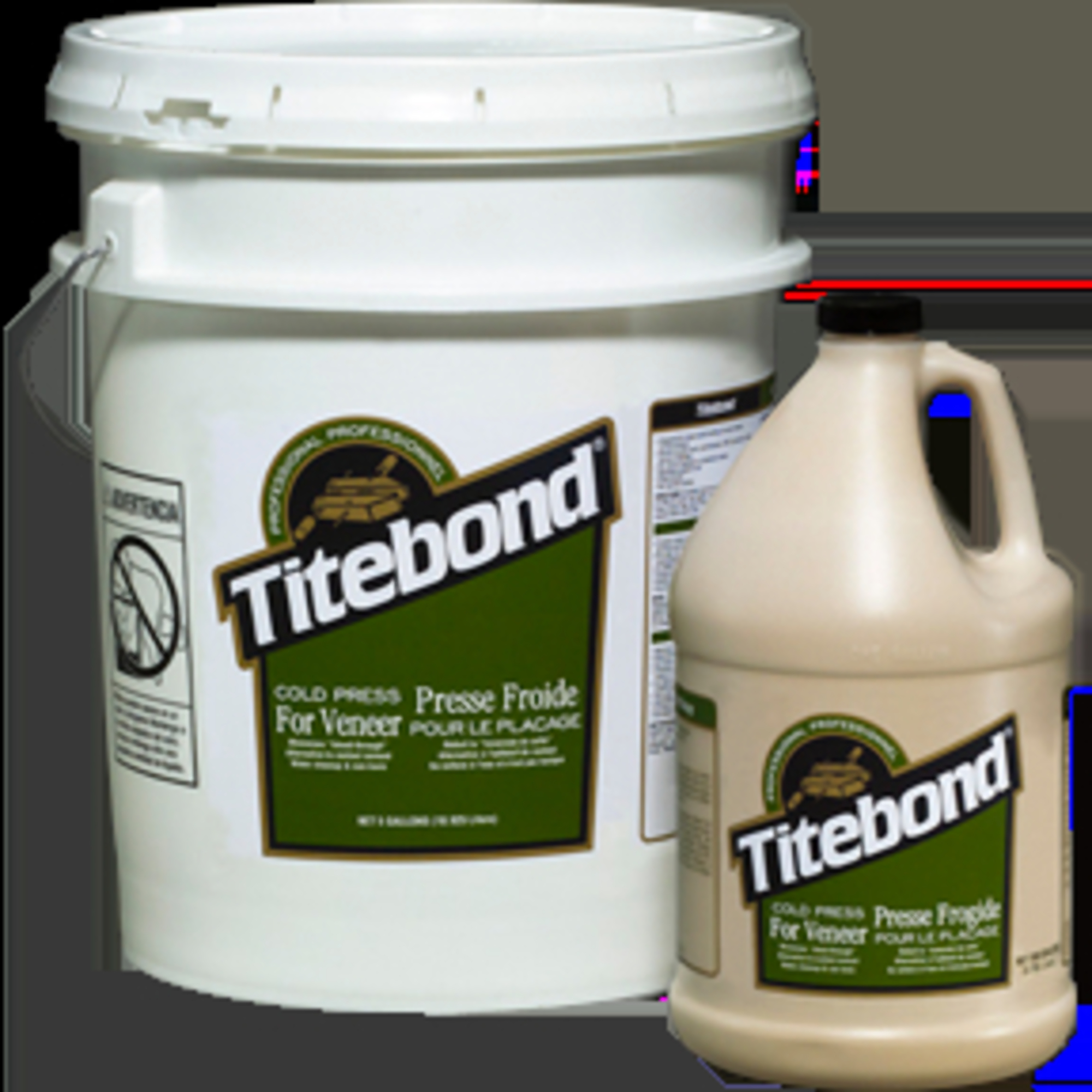 Titebond 5176 Cold Press Veneer Glue, Gallon Jug, 2PK